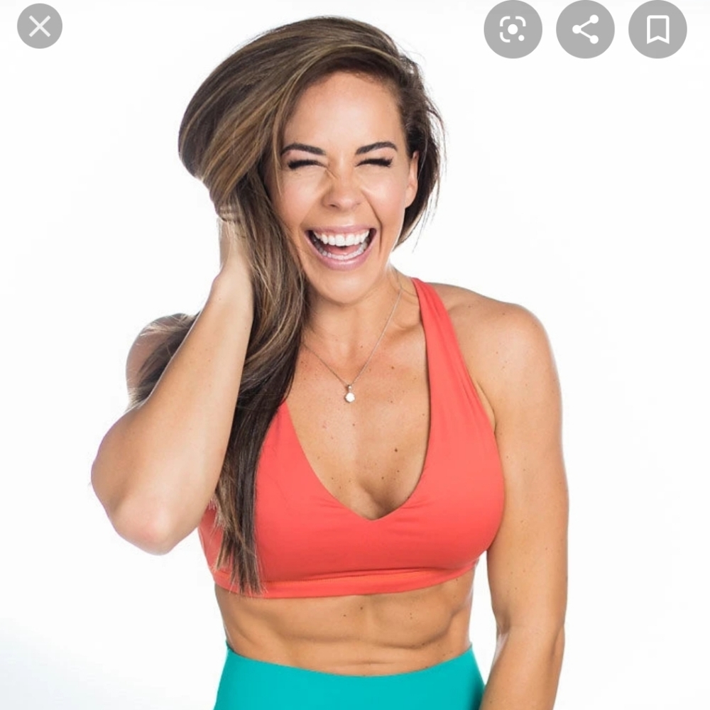 P'tula Veronica Sports Bra in Burnt Orange